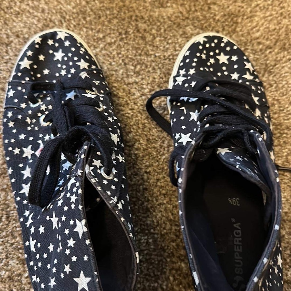 Star high top shoes